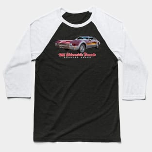 1966 Oldsmobile Toronado Hardtop Coupe Baseball T-Shirt